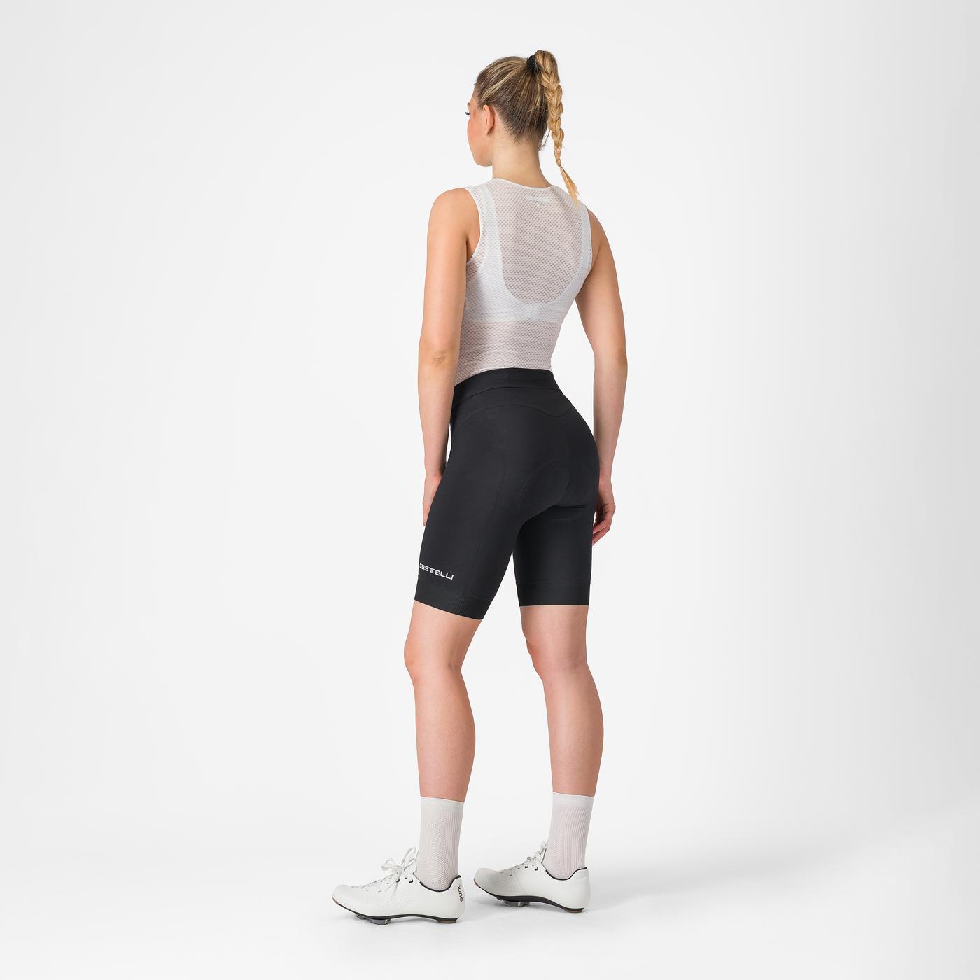 Pantalón Corto CASTELLI ENDURANCE Mujer, Negro