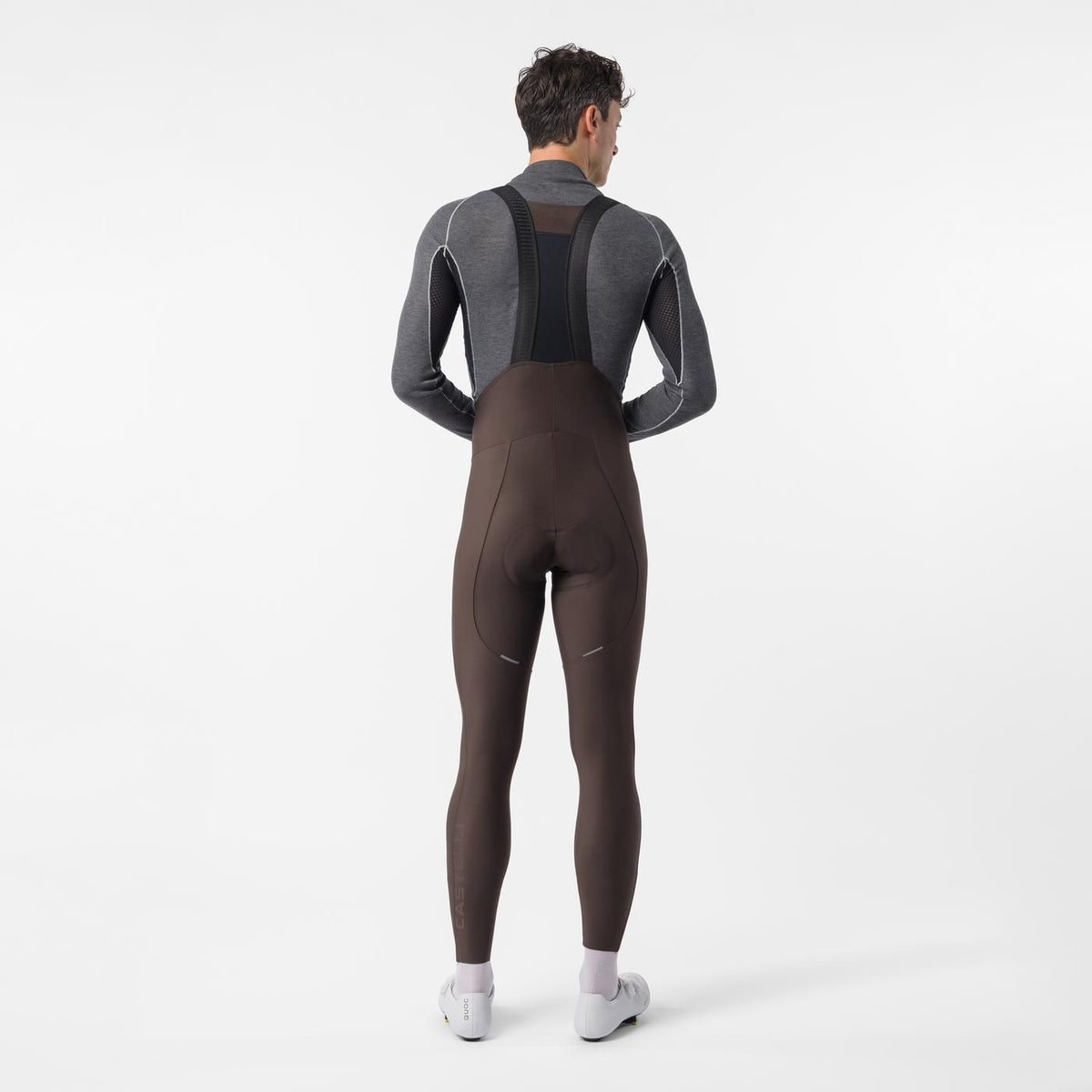 Culote Largo con Tirantes CASTELLI ESPRESSO 2 Marrón