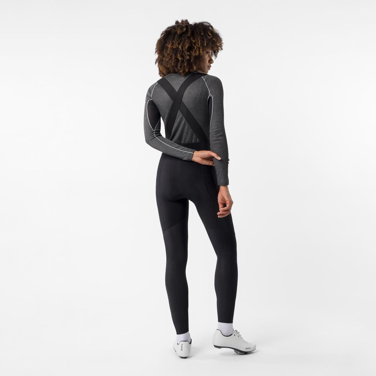Culotte Largo con Tirantes CASTELLI COMPETIZIONE DT Mujer Negro