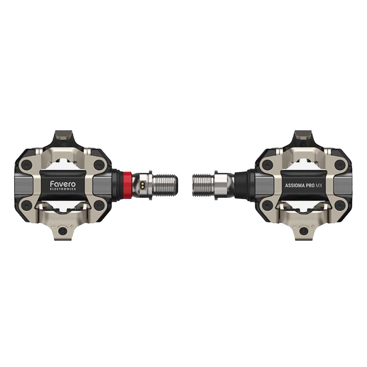 Pedales con sensor de potencia FAVERO ASSIOMA PRO MX1