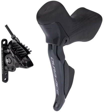 Palanca izquierda y pinza delantera SHIMANO DURA-ACE DI2 R9270 doble Flat Mount 2x12V