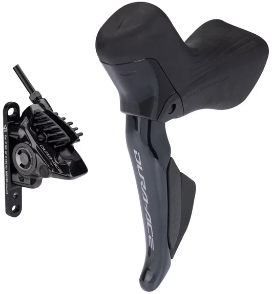 Palanca izquierda y pinza delantera SHIMANO DURA-ACE DI2 R9270 doble Flat Mount 2x12V