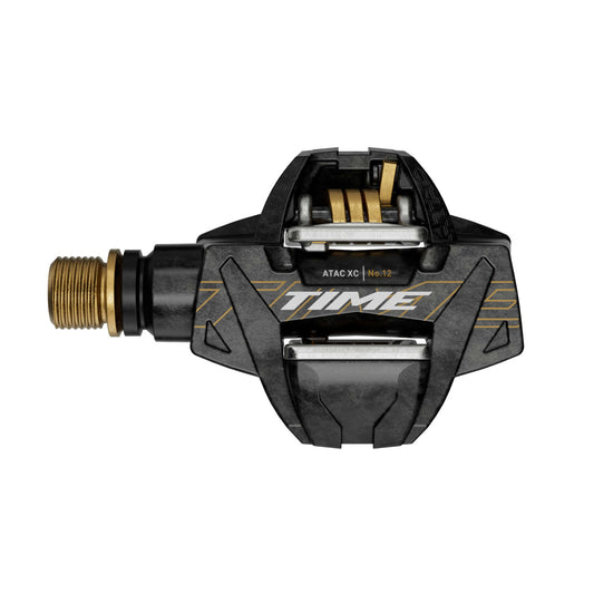 Pedales Time ATAC XC 12 Ti-Carbon 13°/17° Gold 2025