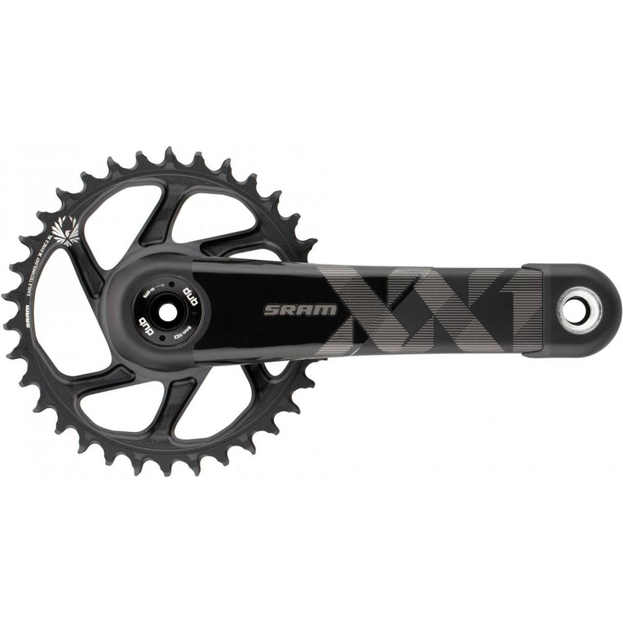 Platos y bielas SRAM XX1 XX1 EAGLE FAT BIKE 5" DUB Carbon 11/12V Mono