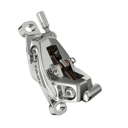 Freno Delantero SRAM LEVEL ULTIMATE STEALTH 4 pistones Plata
