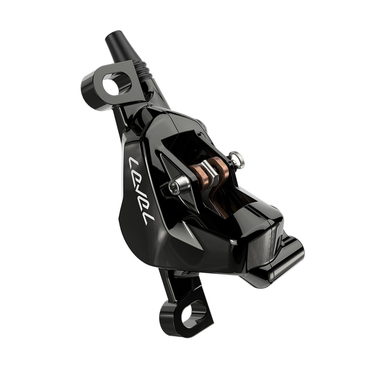 SRAM LEVEL ULTIMATE STEALTH Freno delantero de carbono de 2 pistones Herrajes de titanio Negro