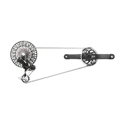 Grupo SRAM XX EAGLE POWERMETER T-TYPE AXS Q174 DUB WIDE 32 Dientes 10/52 USB-C