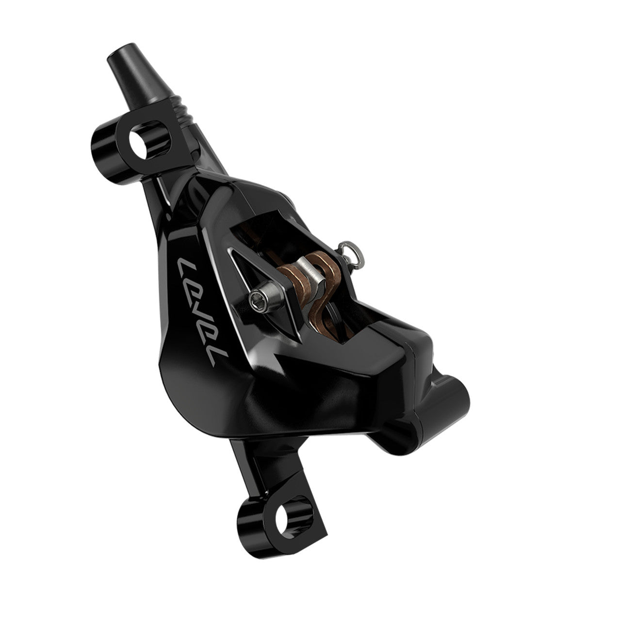 Freno delantero SRAM LEVEL SILVER STEALTH de 2 pistones Negro