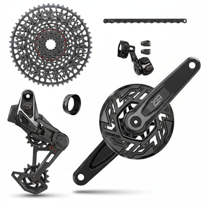 Grupo SRAM X0 EAGLE E-MTB BROSE ISIS AXS T-TYPE 36 Dientes CLIP-ON 10/52