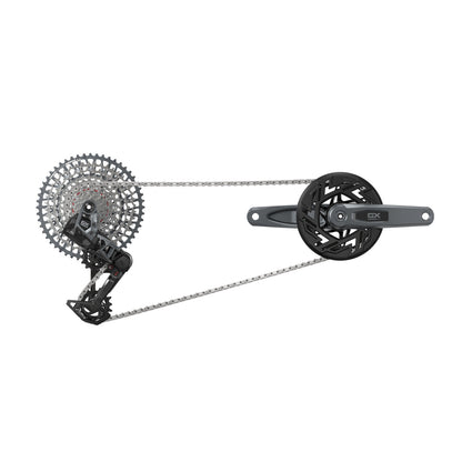 Grupo SRAM GX EAGLE E-MTB BROSE ISIS AXS T-Type 36 Dientes Clip-On 10/52