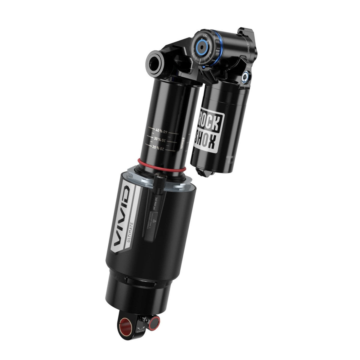 ROCKSHOX VIVID ULTIMATE RC2T DEBONAIR HBO Amortiguador Trunnion