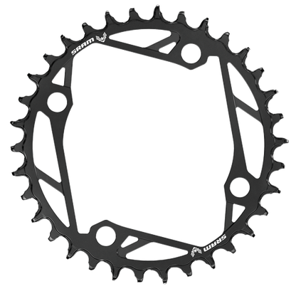Plato Mono SRAM T-TYPE EAGLE 12V 4 Agujeros 104mm Aluminio Negro