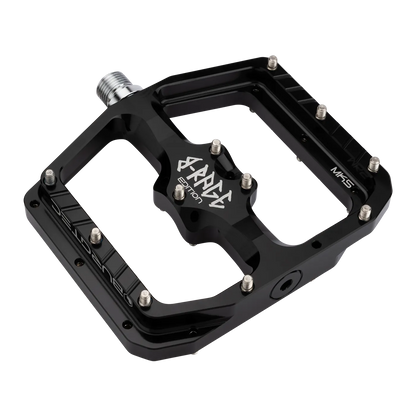Pedales Planos BURGTEC PENTHOUSE FLAT MK5 B-RAGE EDITION Negro