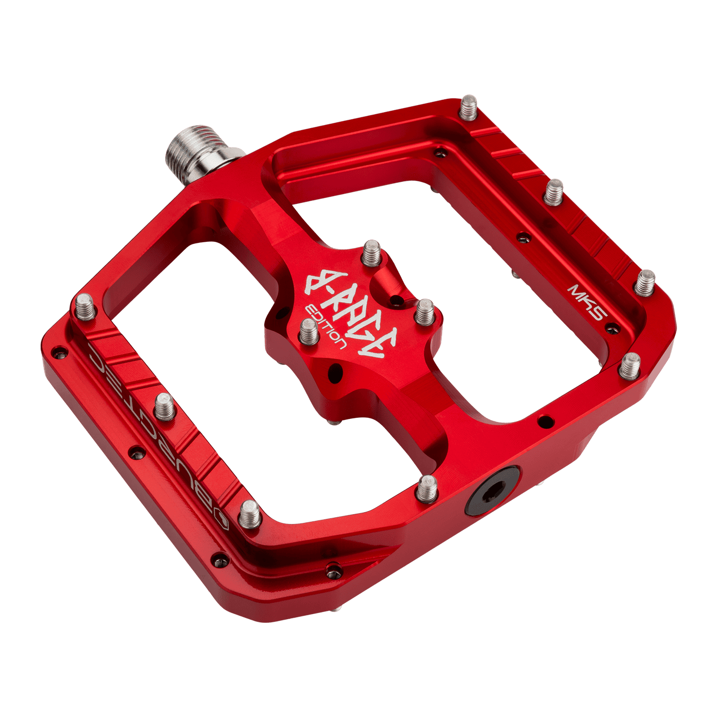 BURGTEC PENTHOUSE FLAT MK5 B-RAGE EDITION pedales planos Rojo