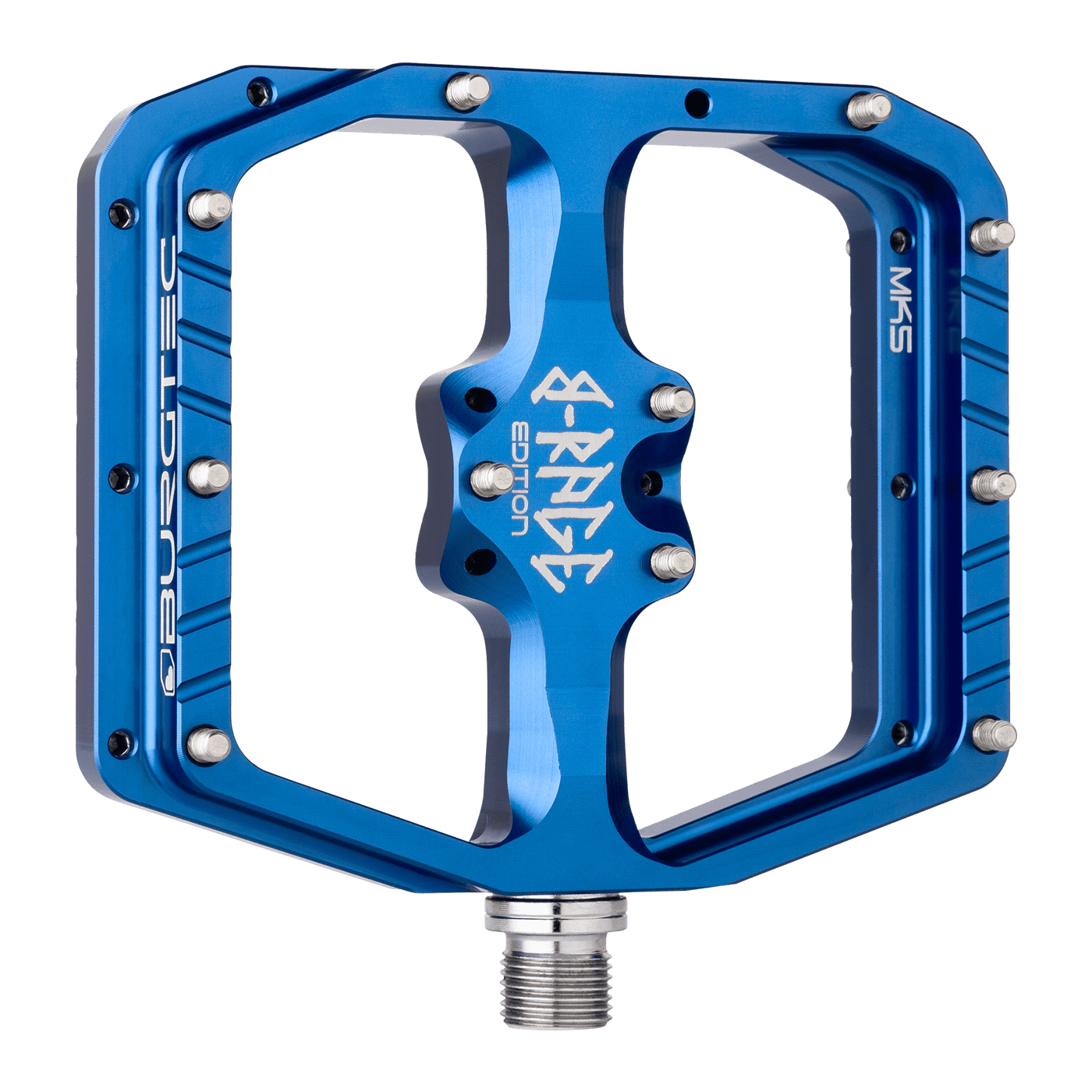 BURGTEC PENTHOUSE FLAT MK5 B-RAGE EDITION pedales planos Azul