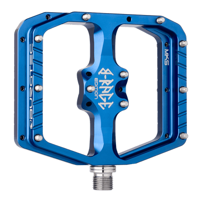 Pedales Planos BURGTEC PENTHOUSE FLAT MK5 B-RAGE EDITION Azul