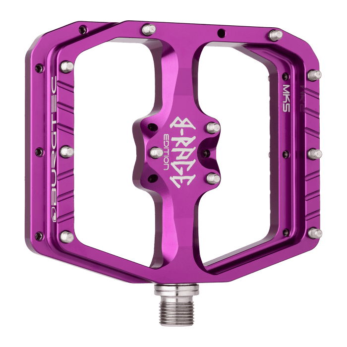 BURGTEC PENTHOUSE FLAT MK5 B-RAGE EDITION Pedales planos violeta