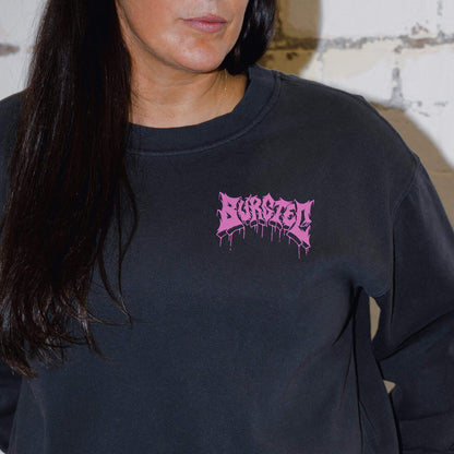 Sudadera BURGTEC WOMEN'S ROLL WITH US FADED