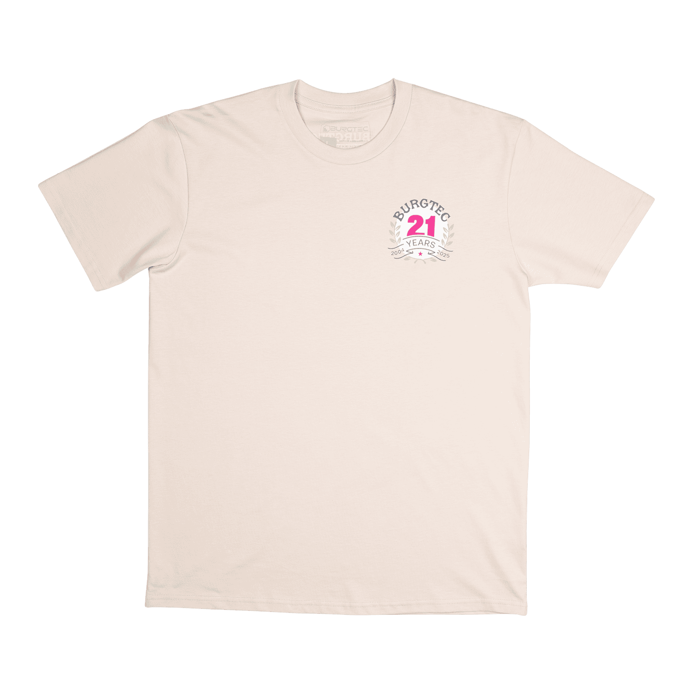 Camiseta BURGTEC 21 YEARS CREST