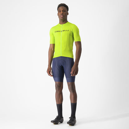 Maillot CASTELLI PROLOGO LITE Mangas Cortas Amarillo