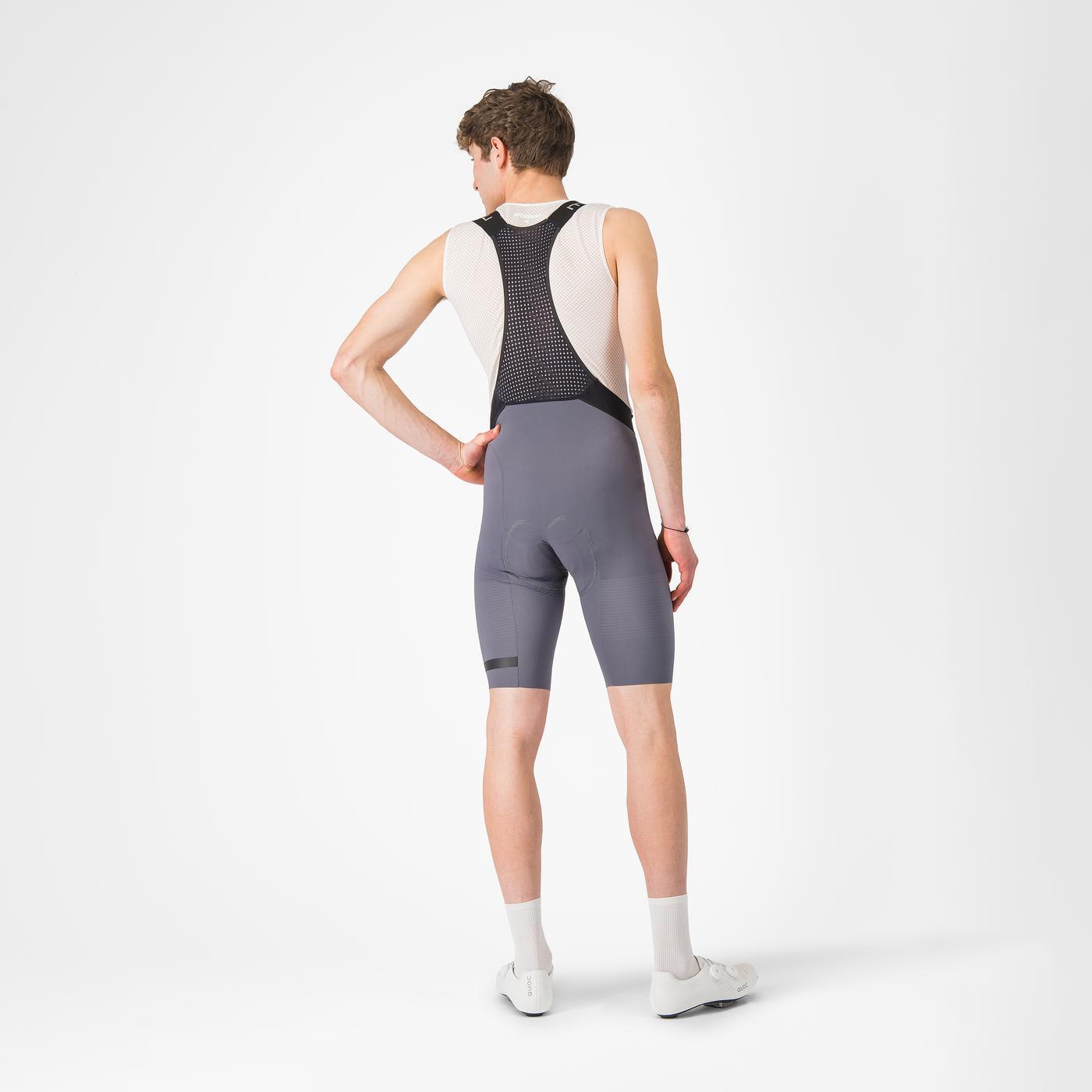 CASTELLI Malla con tirantes PREMIO EVO Gris