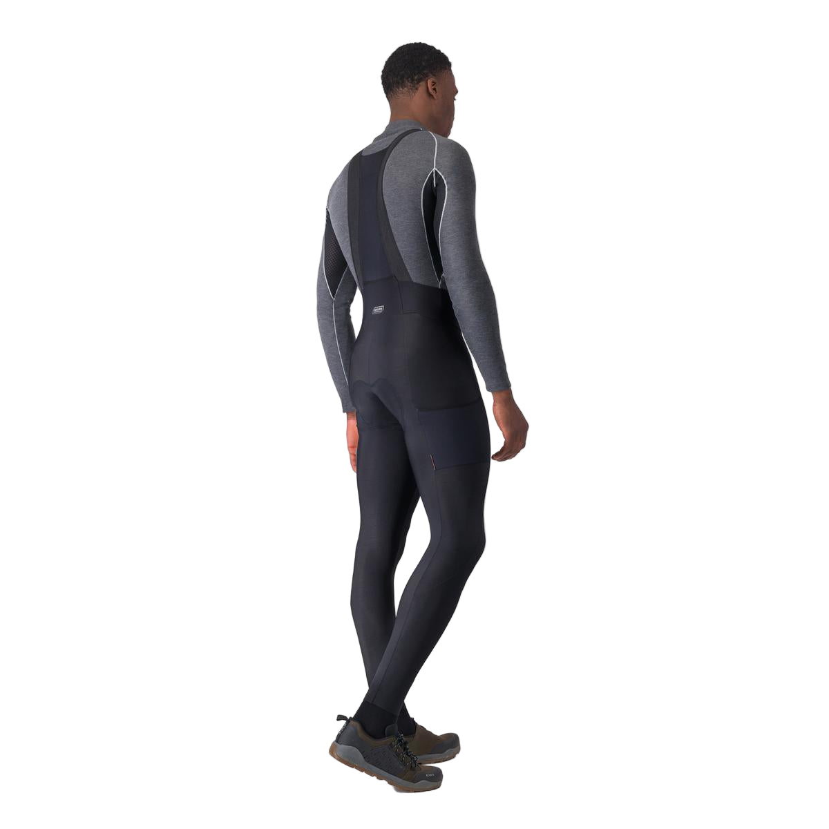 CASTELLI UNLIMITED Culotte con tirantes Negro