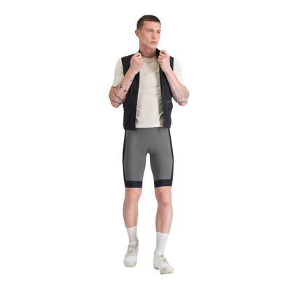 Culote Corto con Tirantes SPORTFUL SUPERGIARA 2 Gris/Negro