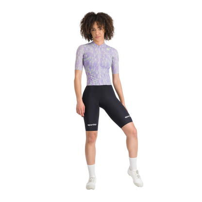 Mono SPORTFUL G-SUIT Mangas Cortas Mujer Negro/Violeta