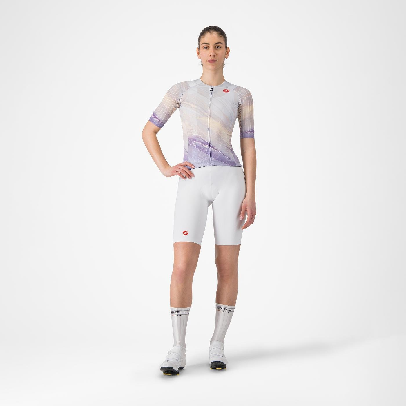 CASTELLI FREE AERO RACE S Tirantes Mujer Blanco