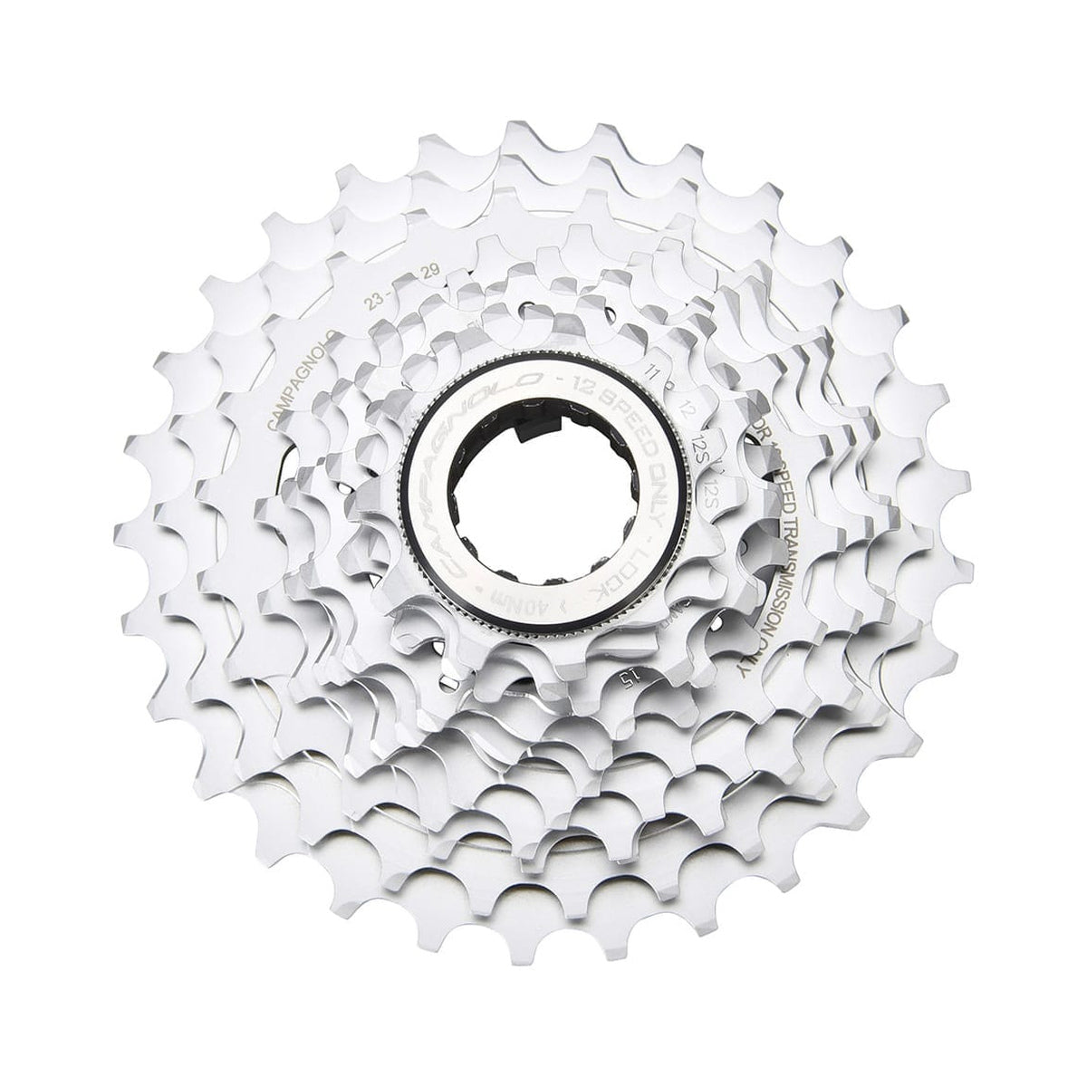 Cassette de 12 velocidades CAMPAGNOLO CHORUS – foto principal sobre fondo blanco