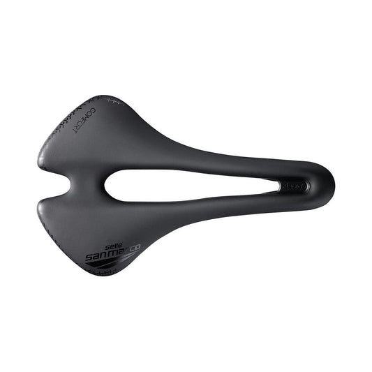 Sillín SAN MARCO ASPIDE SHORT COMFORT OPEN-FIT DYNAMIC L3 Ancho 155mm Raíles Manganeso