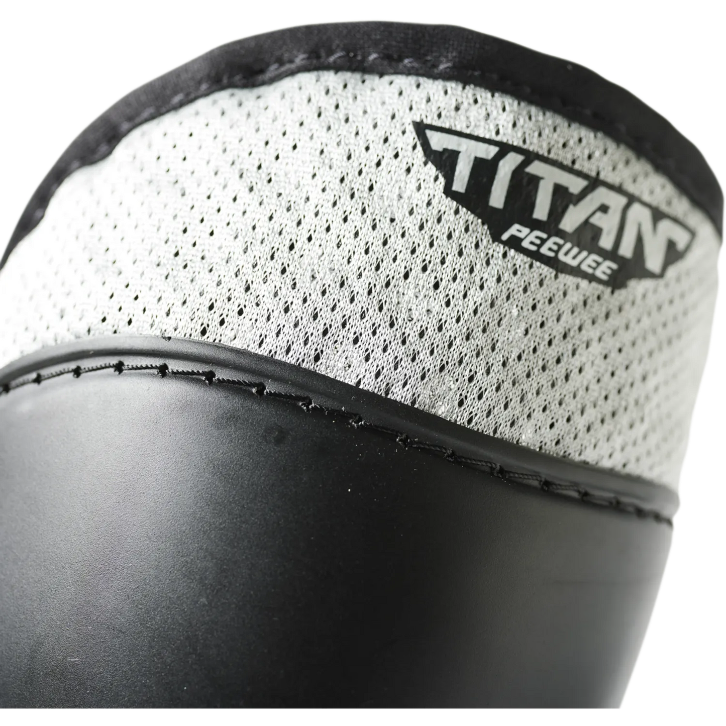 Rodilleras/Espinilleras FOX TITAN Junior Negro/Plata