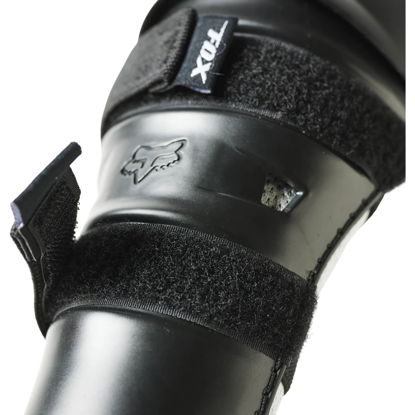 Rodilleras/Espinilleras FOX TITAN Junior Negro/Plata