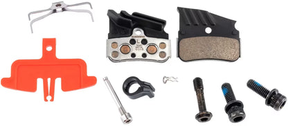 Pinza de freno SHIMANO CUES BR-U8020 4 pistones Post Mount pastillas metálicas