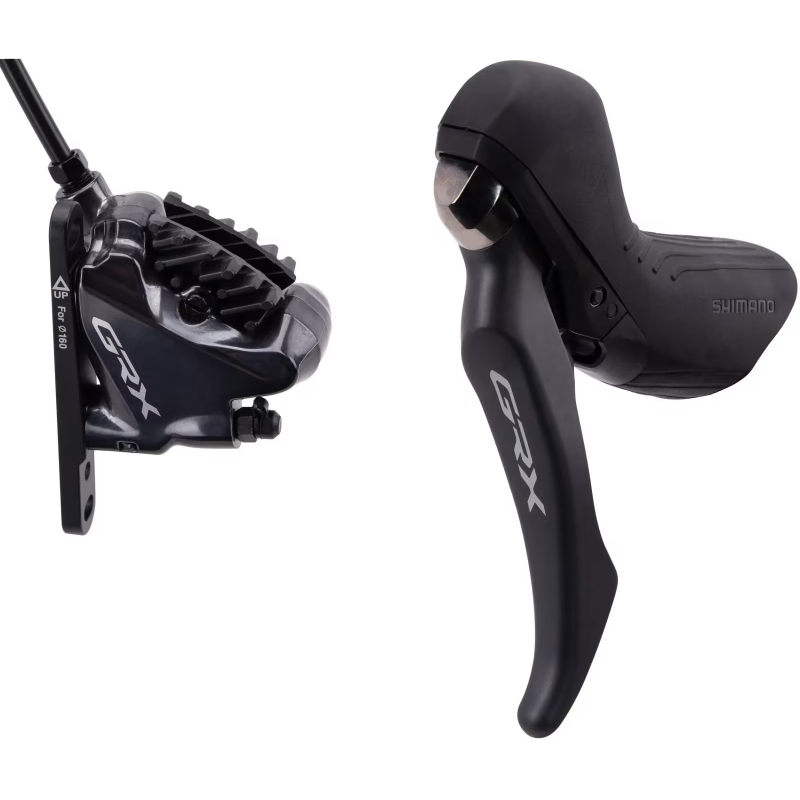 Palanca Izquierda Mono y Pinza Delantera SHIMANO GRX BL-RX810 + BR-RX810 Flat Mount