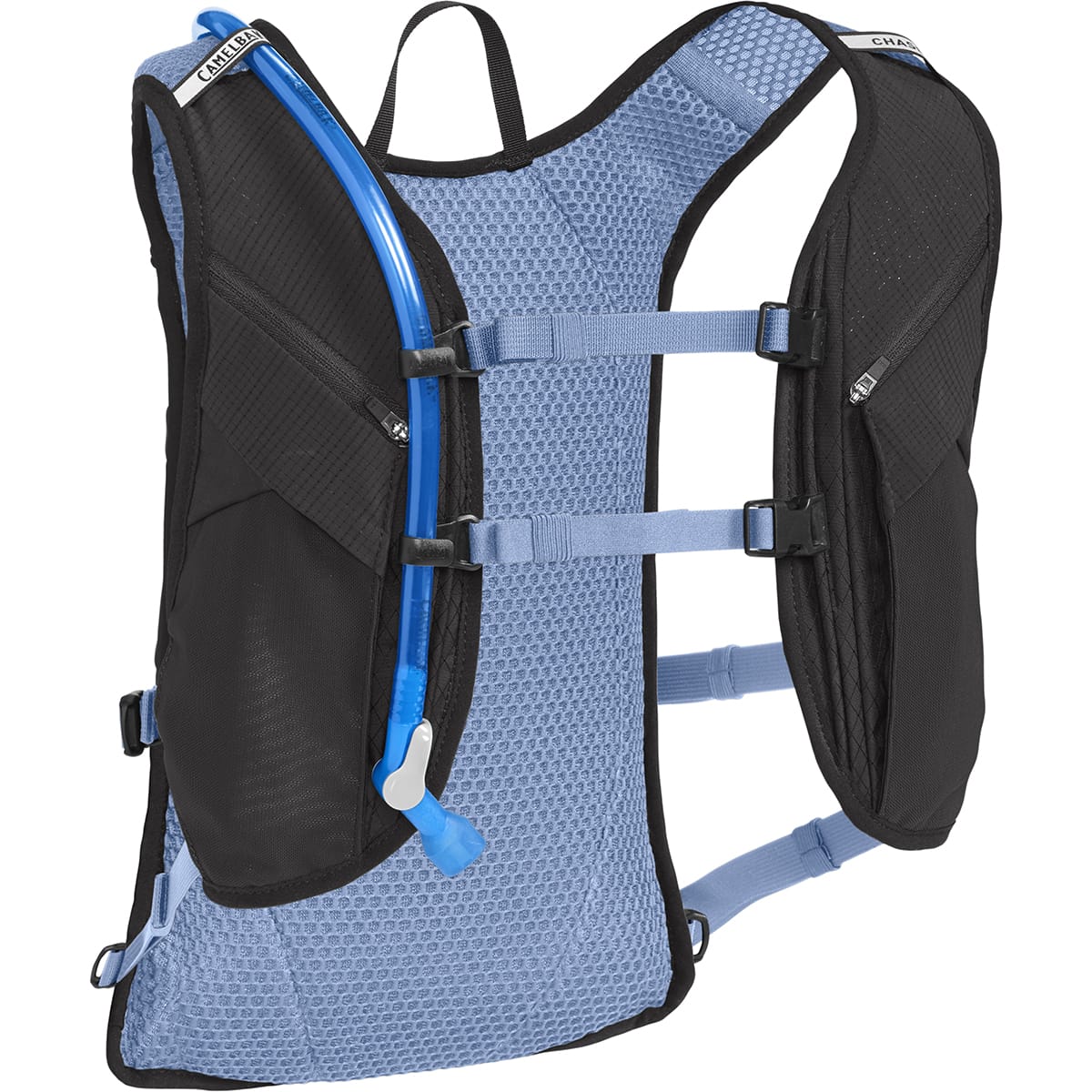 chaleco camelbak mujer chase adventure 8 l bolsa de hidratación iris negro