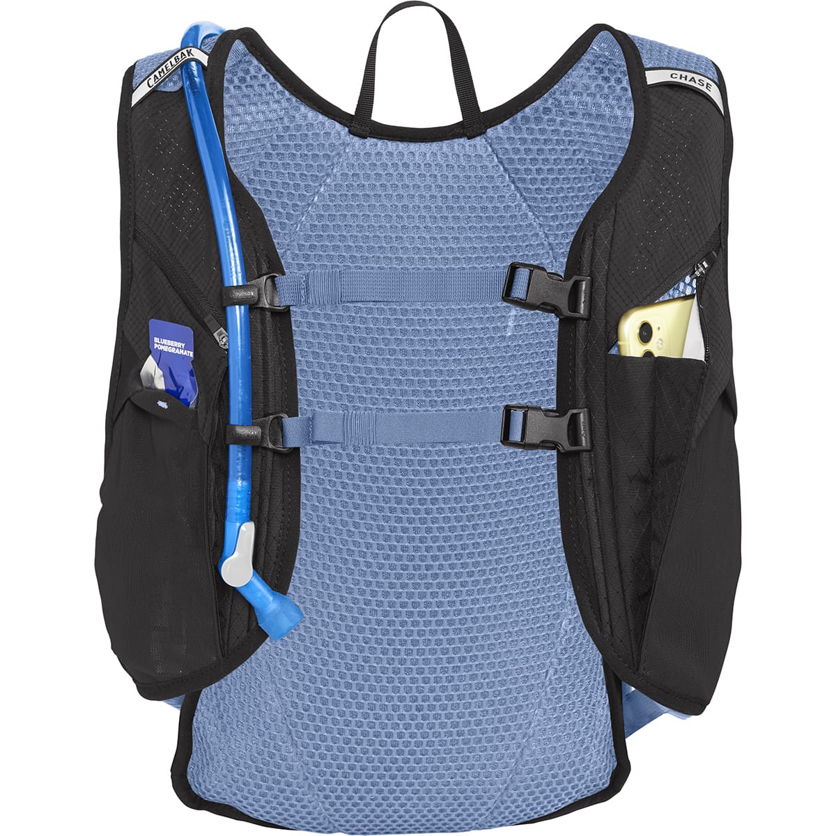 chaleco camelbak mujer chase adventure 8 l bolsa de hidratación iris negro
