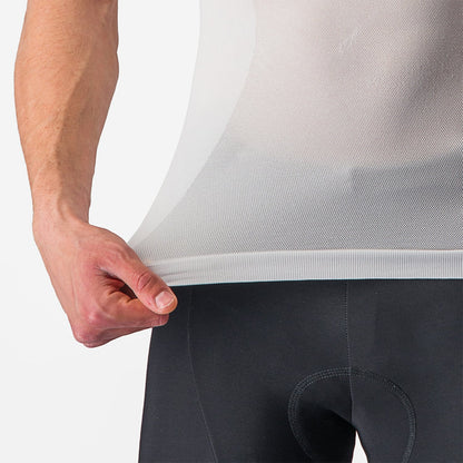 Ropa Interior CASTELLI CORE SEAMLESS Manga Corta Blanco
