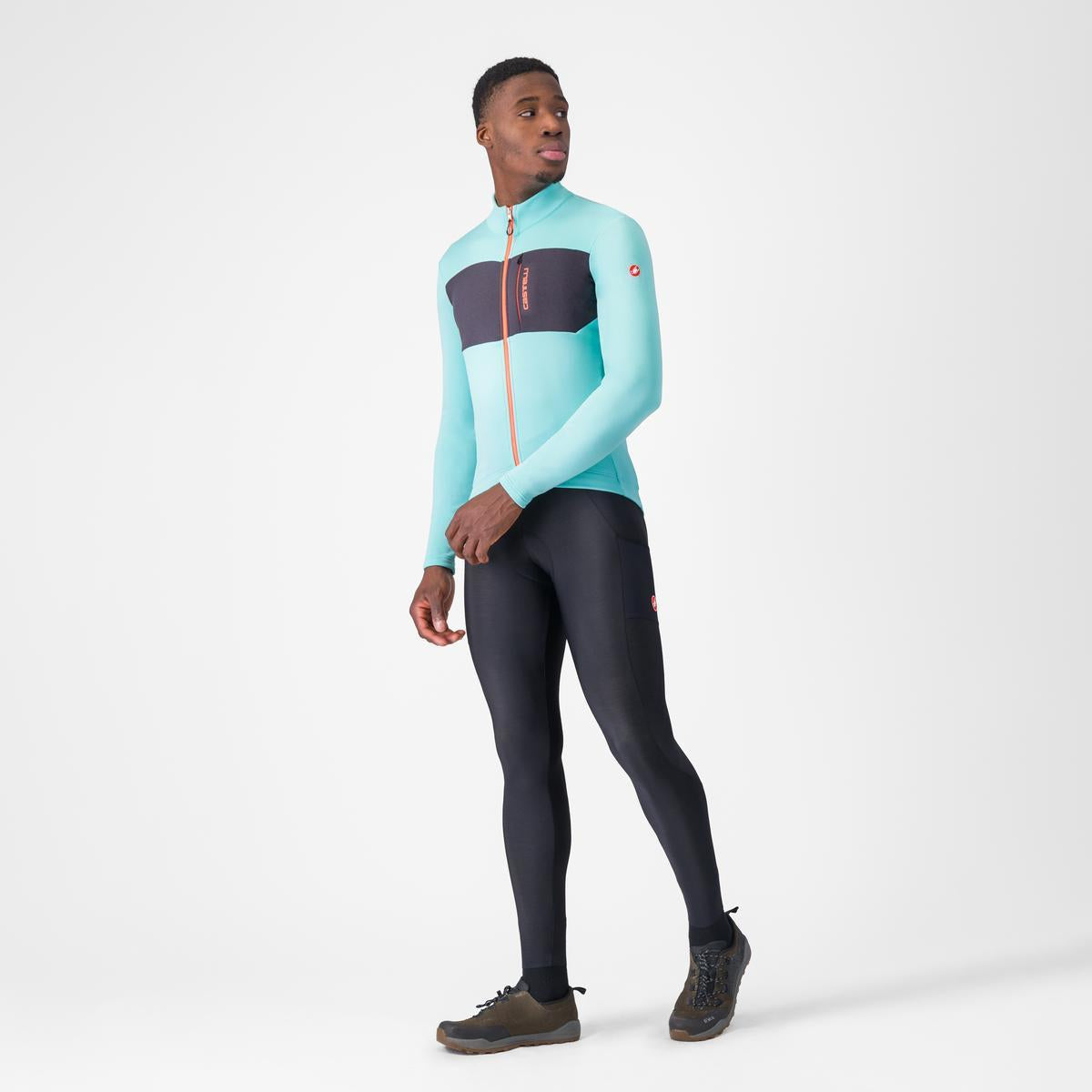 CASTELLI UNLIMITED Culotte con tirantes Negro