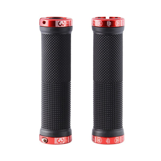 SB3 KHEOPS Lock-On 129 mm Puños Negro/Rojo