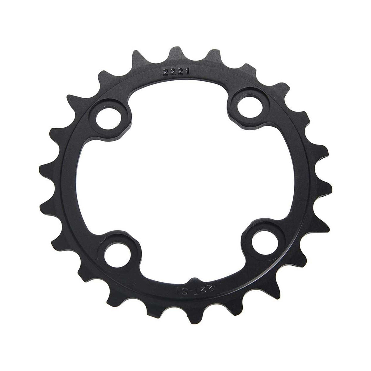 Plato interior SRAM MTB 64BCD de 10 velocidades, 4 agujeros, 64 mm — vista del plato sobre fondo blanco