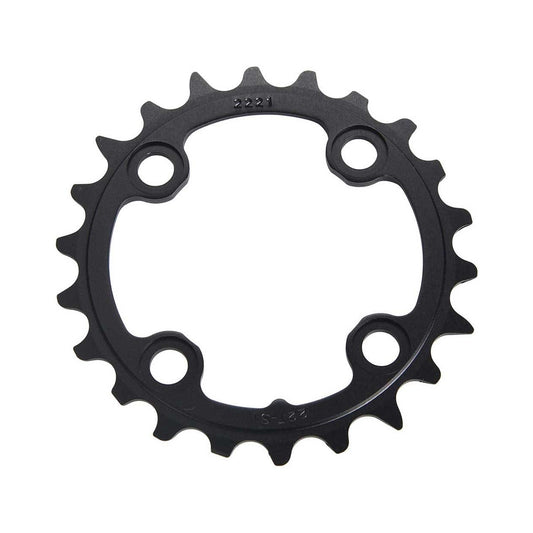 Plato interior SRAM MTB 64BCD de 10 velocidades, 4 agujeros, 64 mm — vista del plato sobre fondo blanco