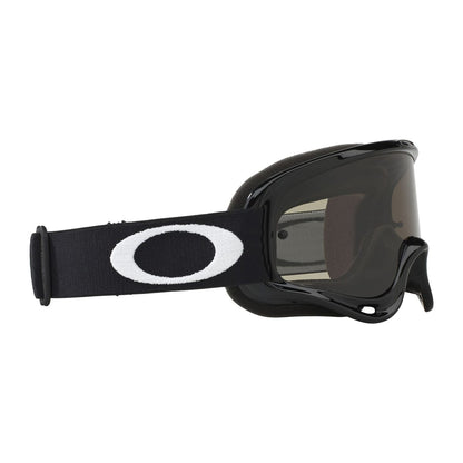 Máscara OAKLEY O Frame MX Jet Black Pantalla Gris Oscuro OO7029-54