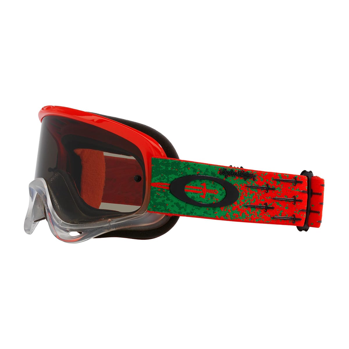 Máscara OAKLEY O Frame MX TLD Carrack Naranja Gris Oscuro OO7029-77