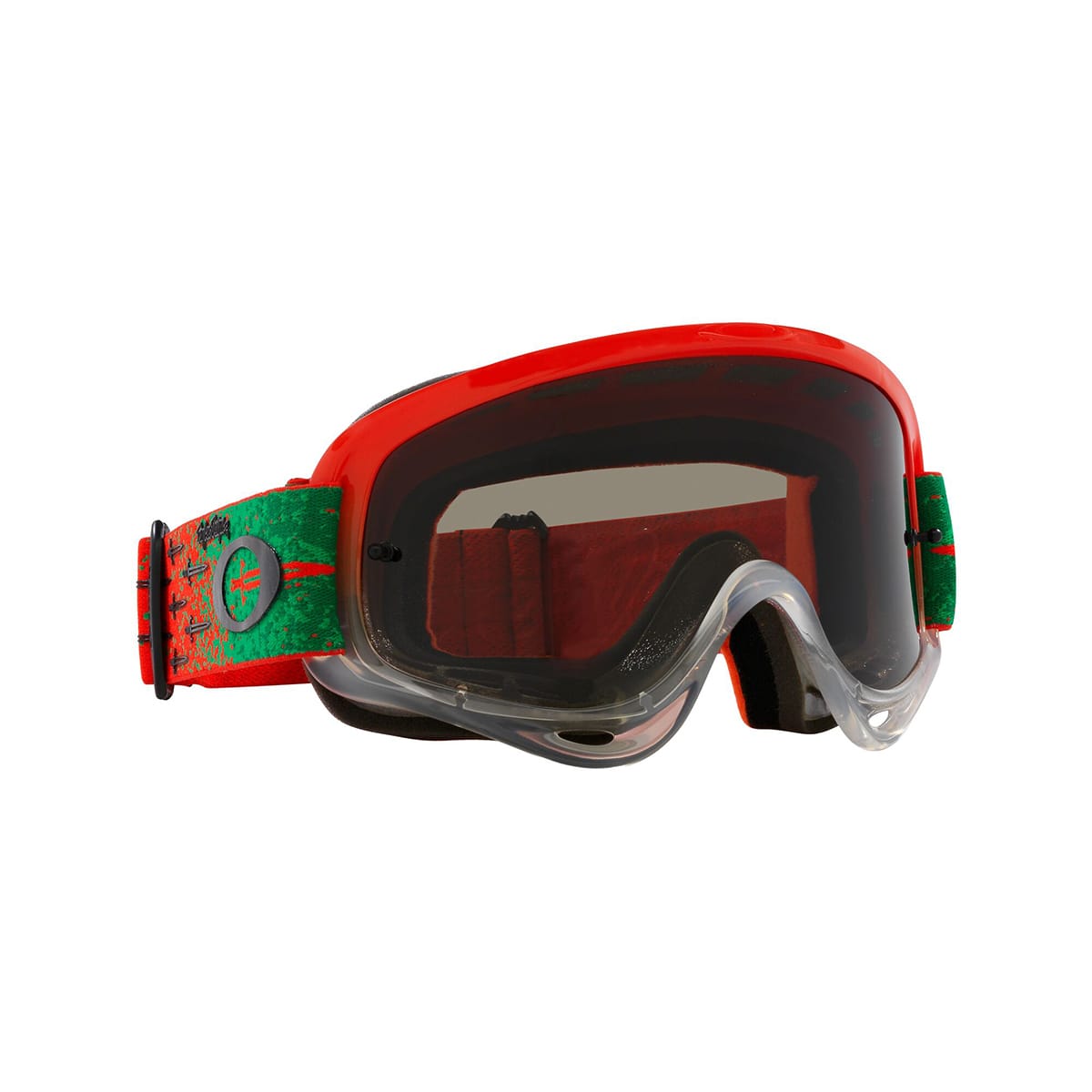 Máscara OAKLEY O Frame MX TLD Carrack Naranja Gris Oscuro OO7029-77