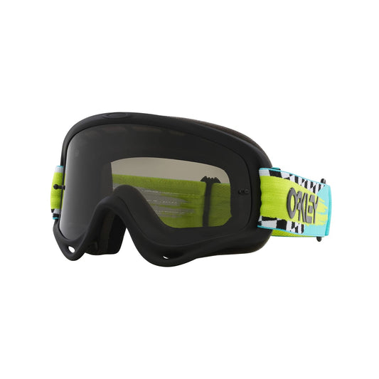 Máscara OAKLEY O Frame MX Teal Checks Dark Grey OO7029-83