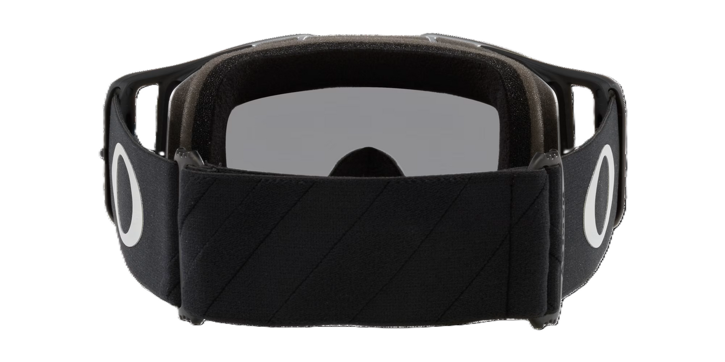 Máscara OAKLEY FRONTLINE MX Tuff Blocks Negro Gunmetal Gris Oscuro