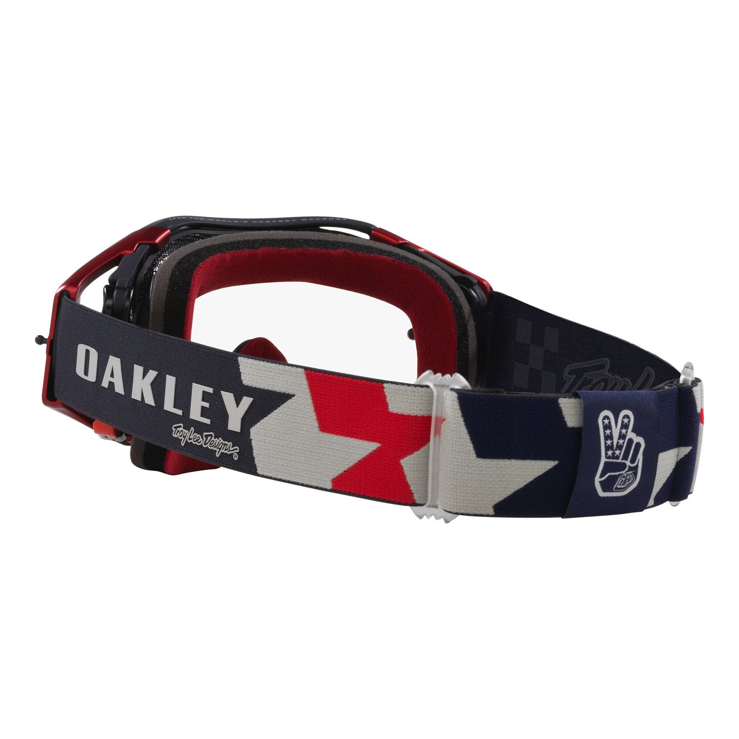 Máscara OAKLEY AIRBRAKE MTB TLD RWB STARS Transparente