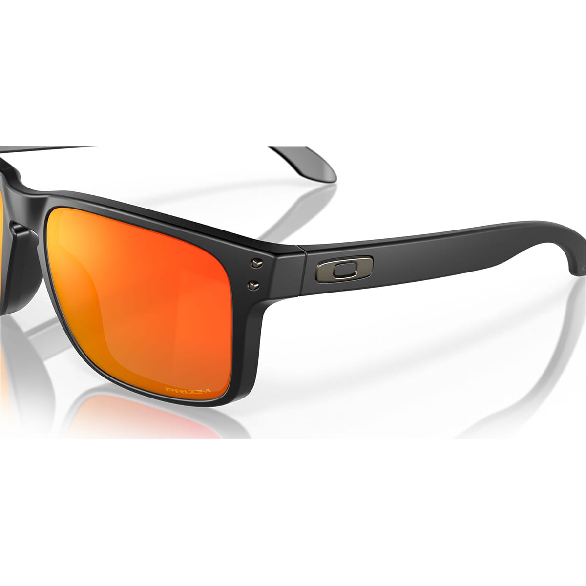 OAKLEY HOLBROOK Gafas Negro Mate Prizm Rubí - OO9102-E255