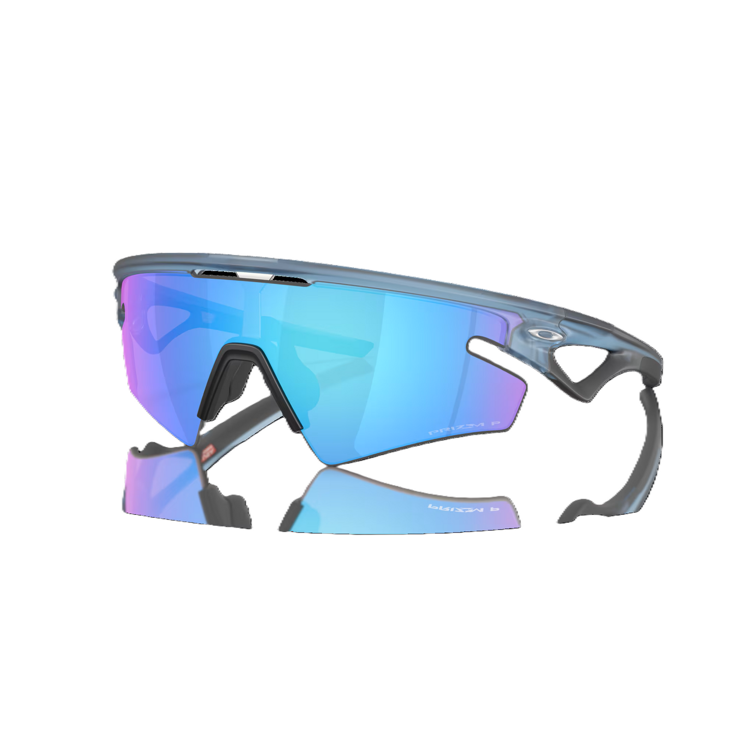 OAKLEY SPHAERA SLASH Mate Transparente Piedra Prizm Zafiro Lente Polarizada - OO9499-0336